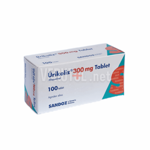 Уриколиз / Алопуринол 300мг х100табл. / ÜRİKOLİZ 300mg х 100tabl.