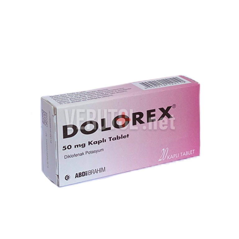 Долорекс 50мг х20 табл. / Dolorex 50mg х20tabl. - Verutol