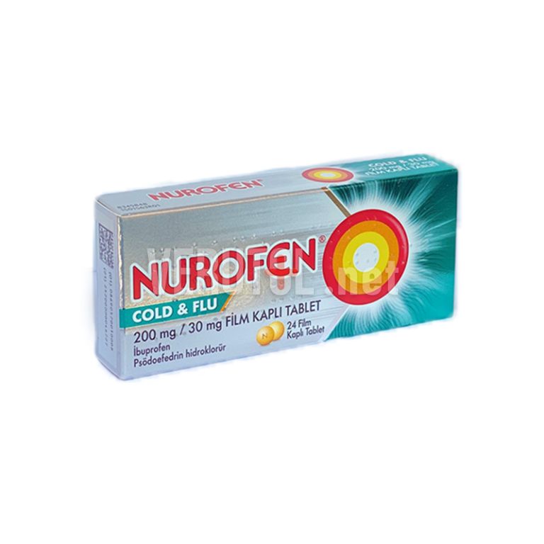 Нурофен 24 табл. / NUROFEN COLD & FLU 24 tabl. - Verutol