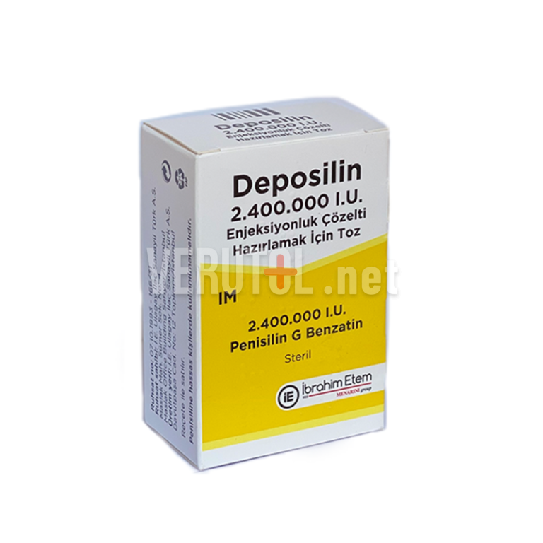 Депосилин 2 400 000 х5мл 1ампула / Deposilin 5ml - Verutol