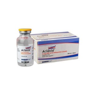 Акласта 5 мг ,100 мл , Золедронова киселина / Aclasta 5 mg, 100ml, Zoledronic acid
