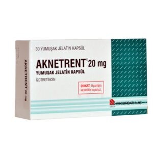 Акнетрент 20мг 30 капсули/ Aknetrent 20mg 30 capsu