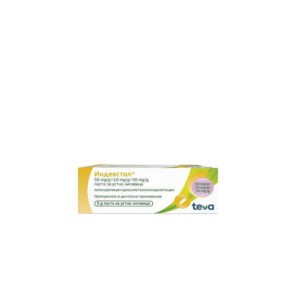 Индекстол 50 mg/g +10 mg/g +50 mg/g паста за устна лигавица / Indextol 50 mg/g + 10 mg/g + 50 mg/g oromucosal paste
