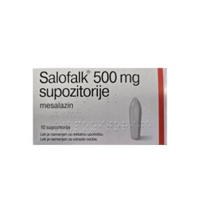 Салофалк супозитории 500 мг, 10 / Salofalk 500 mg suppositories, 10