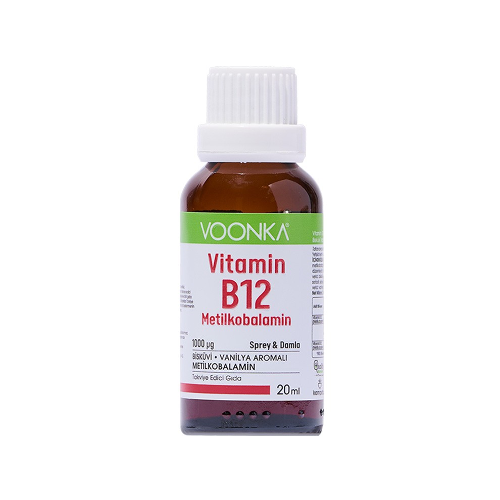 Voonka Vitamin B12 спрей и капки 1000 mg